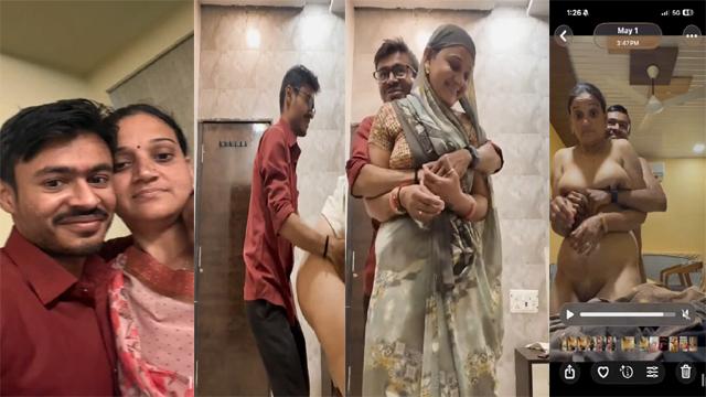 Mature Aunty Affair Fucking Young Neighbour